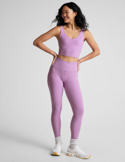 Beyond Yoga Spacedye V-Neck Cropped Tank with Built-in Bra