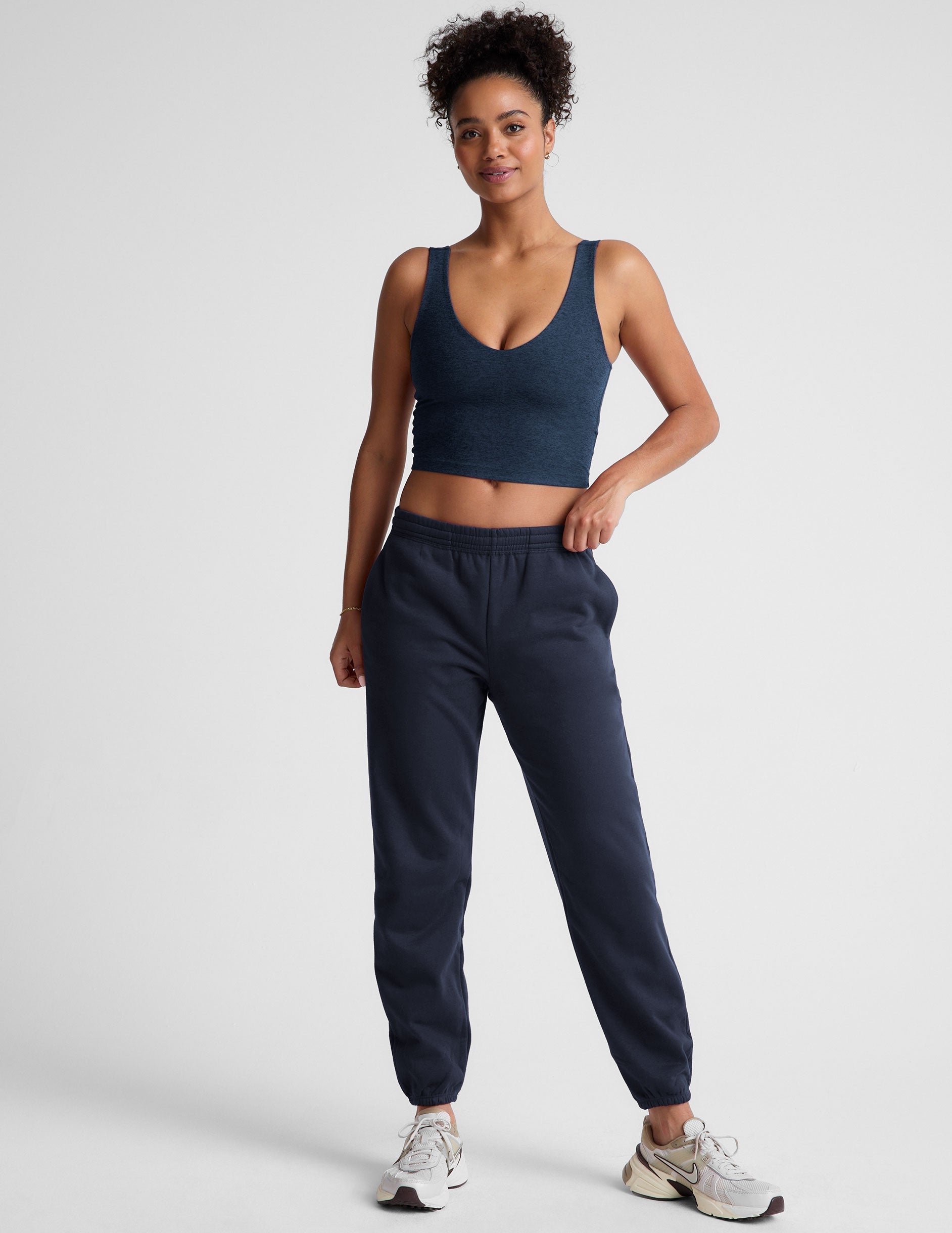 Beyond Yoga Spacedye Cropped Tank: Ultra-Soft, Built-in Bra, Versatile Comfort
