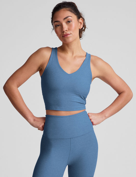 Beyond Yoga Spacedye V-Neck Cropped Tank: Soft, Supportive, Versatile Style