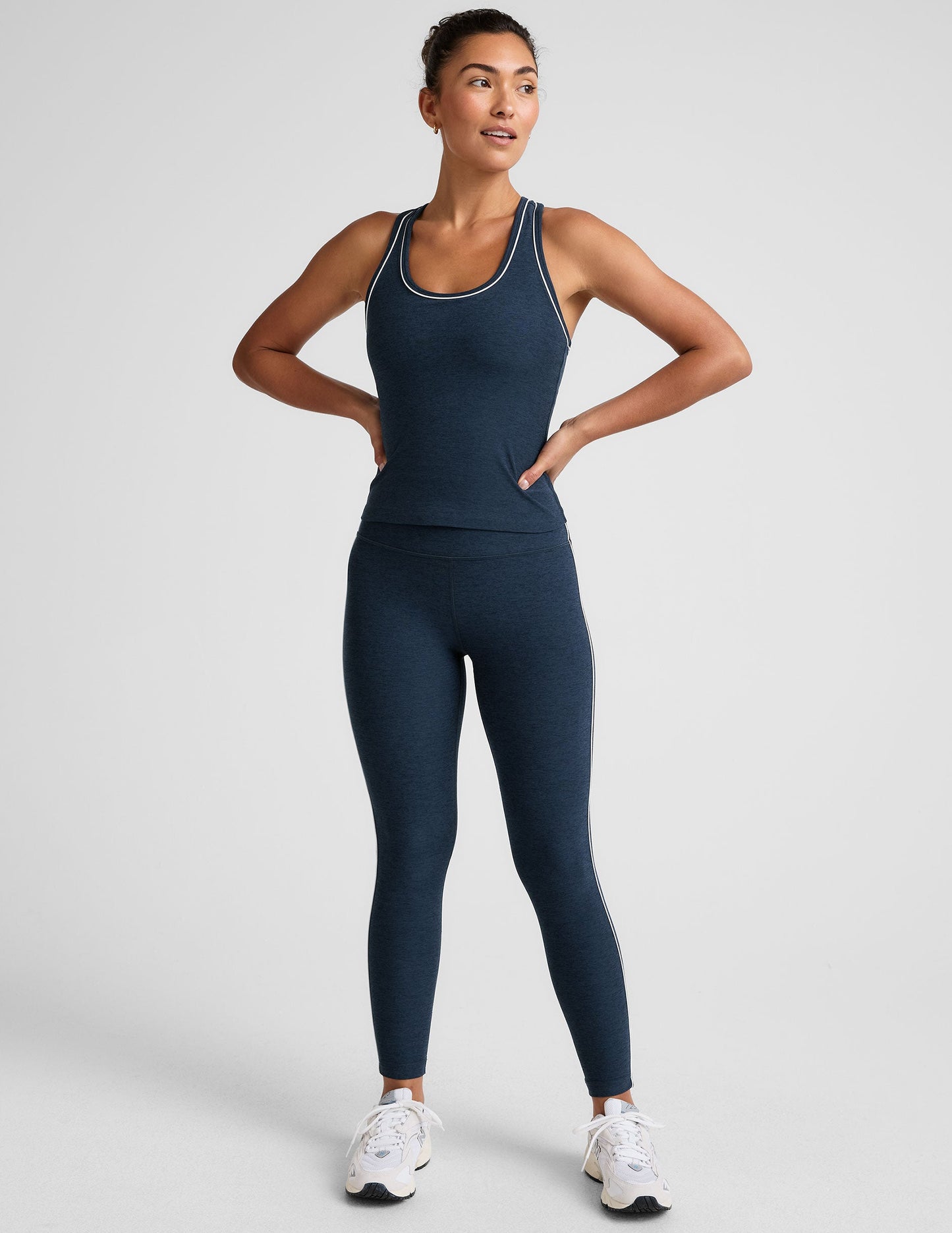 Beyond Yoga Spacedye Ready Racerback Tank Top with Built-in Bra