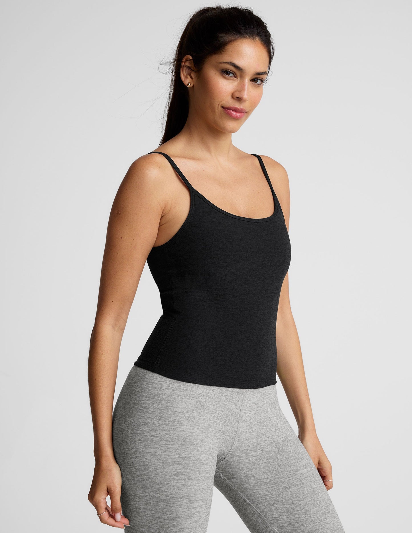 Versatile Spacedye Forever Tank Top: Adjustable Straps, Mid-Length, Flattering Fit
