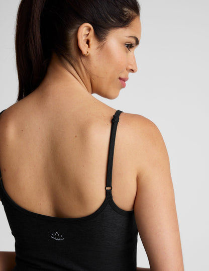 Versatile Spacedye Forever Tank Top: Adjustable Straps, Mid-Length, Flattering Fit