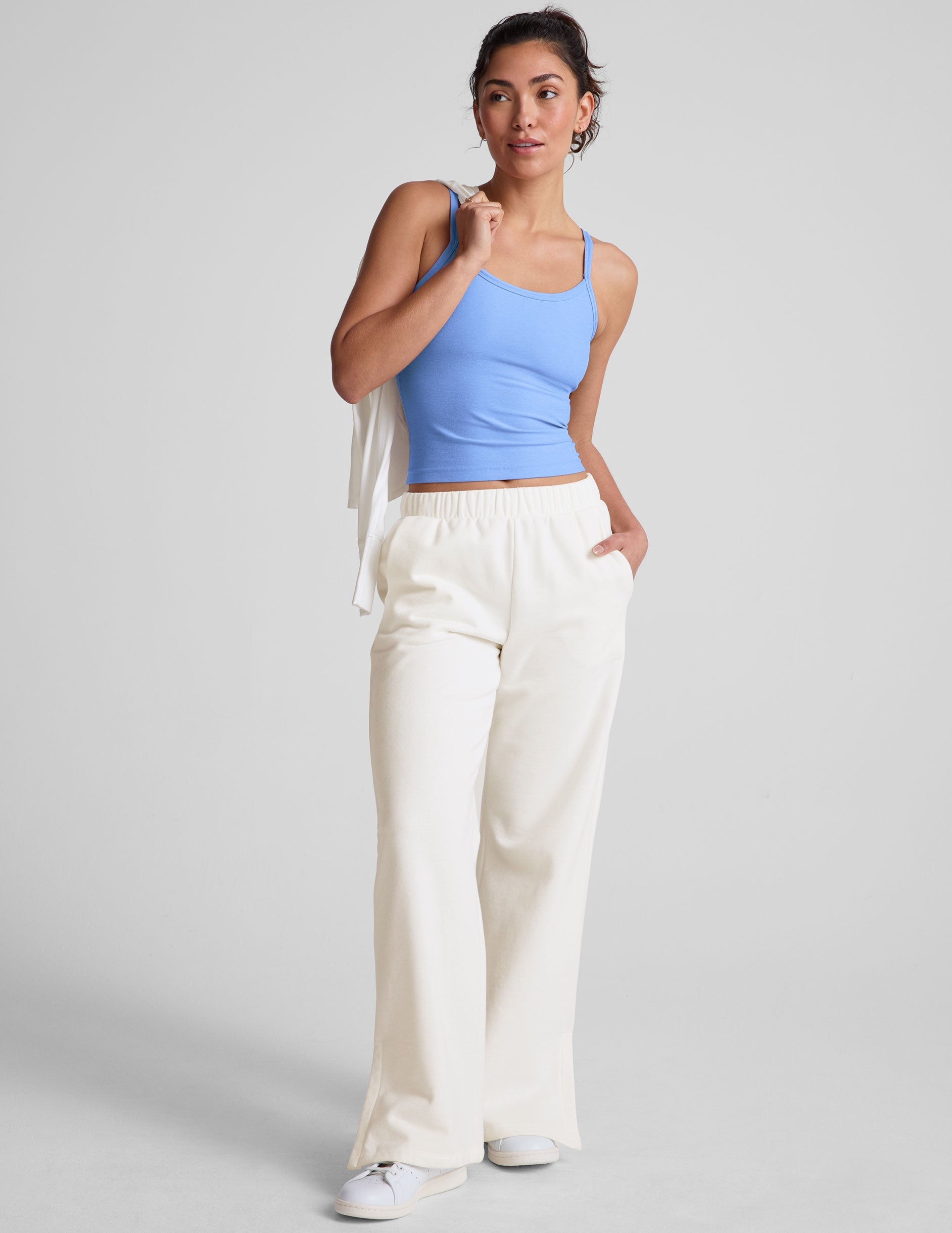 Soft Spacedye Forever Tank Top: Adjustable Straps, Perfect Mid-Length, Everyday Comfort