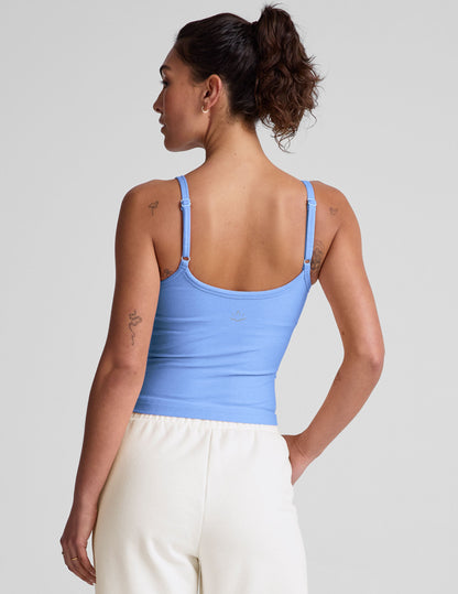 Soft Spacedye Forever Tank Top: Adjustable Straps, Perfect Mid-Length, Everyday Comfort