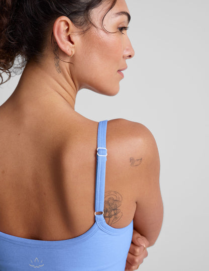 Soft Spacedye Forever Tank Top: Adjustable Straps, Perfect Mid-Length, Everyday Comfort