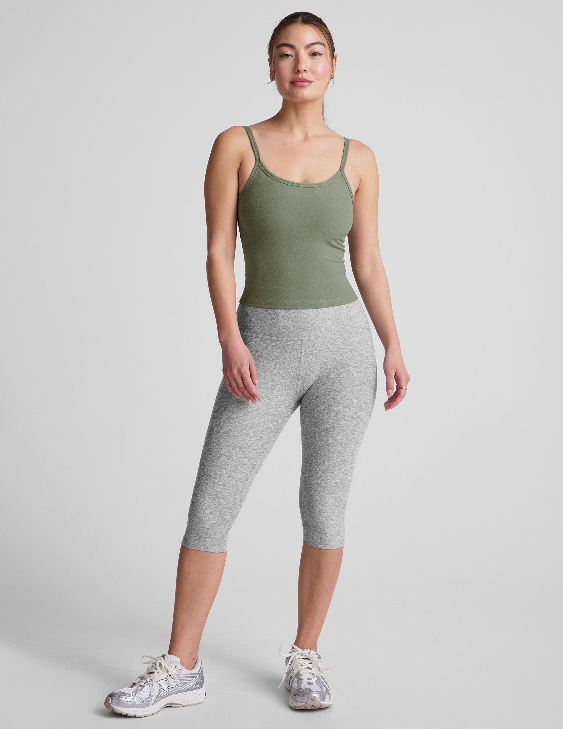 Women's Spacedye Forever Tank Top: Adjustable Straps, Shelf Bra Comfort