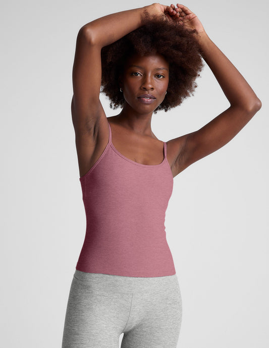 Comfortable Spacedye Forever Tank Top: Adjustable Straps, Midway Length Fit