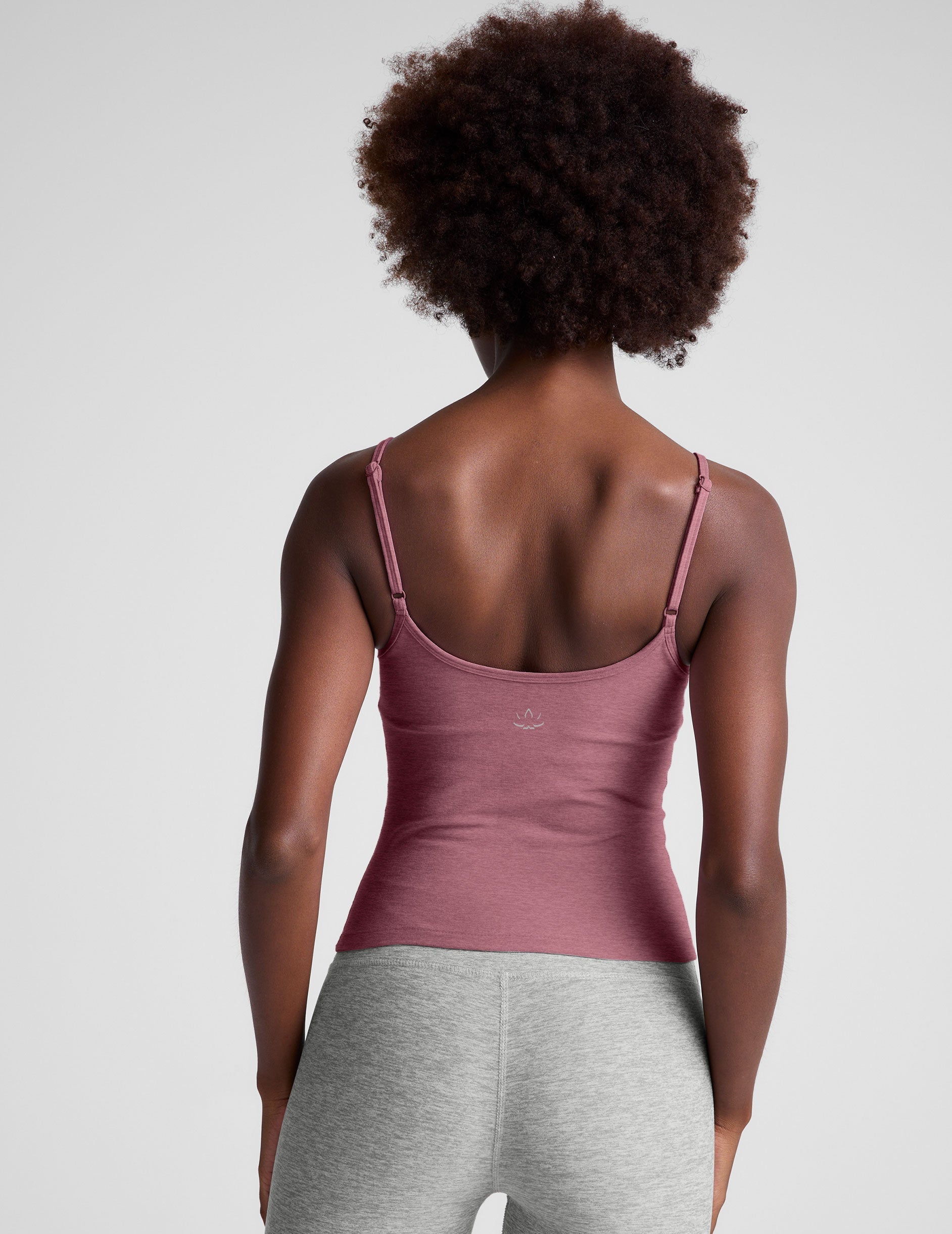Comfortable Spacedye Forever Tank Top: Adjustable Straps, Midway Length Fit