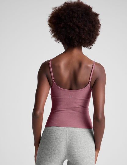 Comfortable Spacedye Forever Tank Top: Adjustable Straps, Midway Length Fit