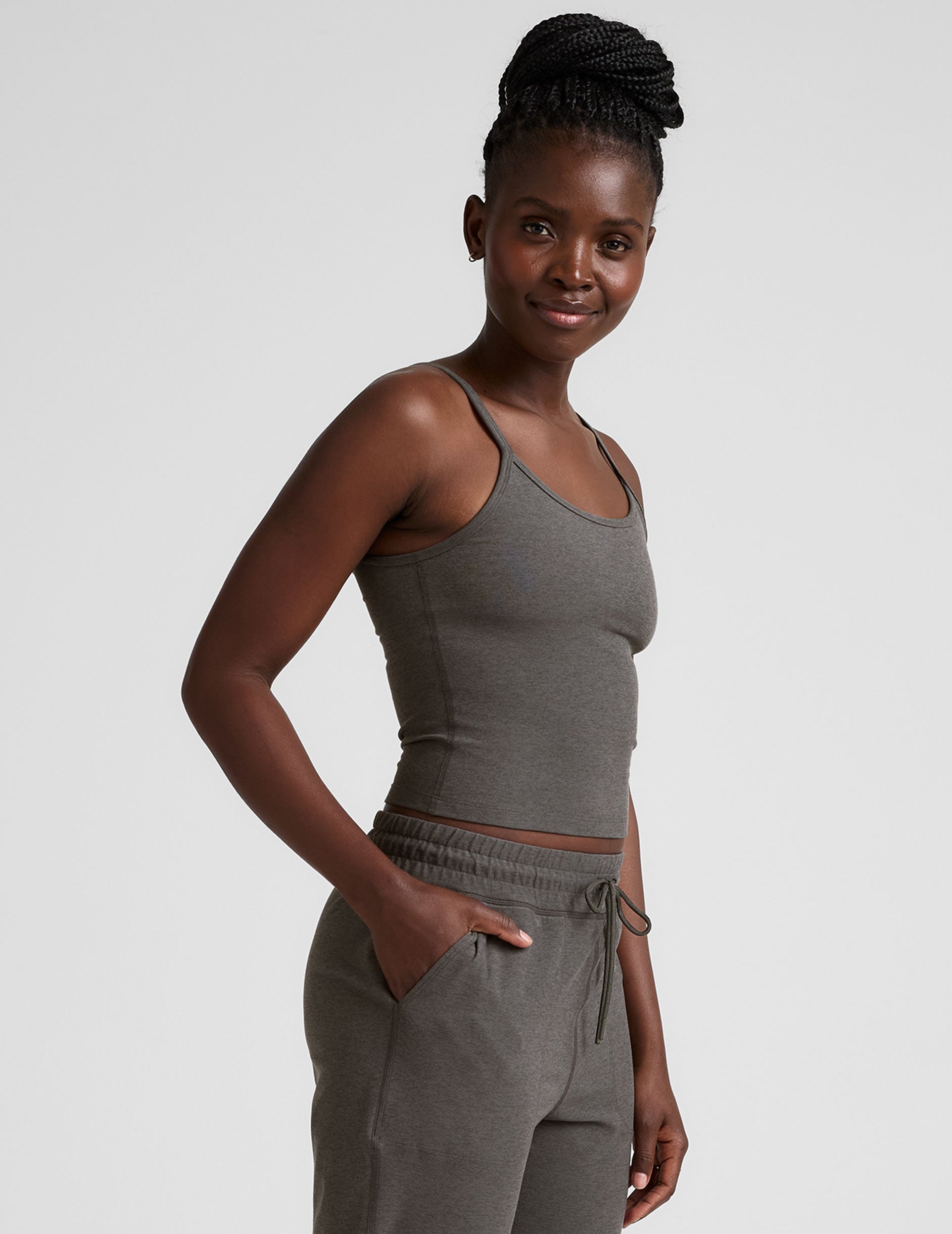 Beyond Yoga Spacedye Forever Tank Top: Adjustable Straps, Shelf Bra, Comfort