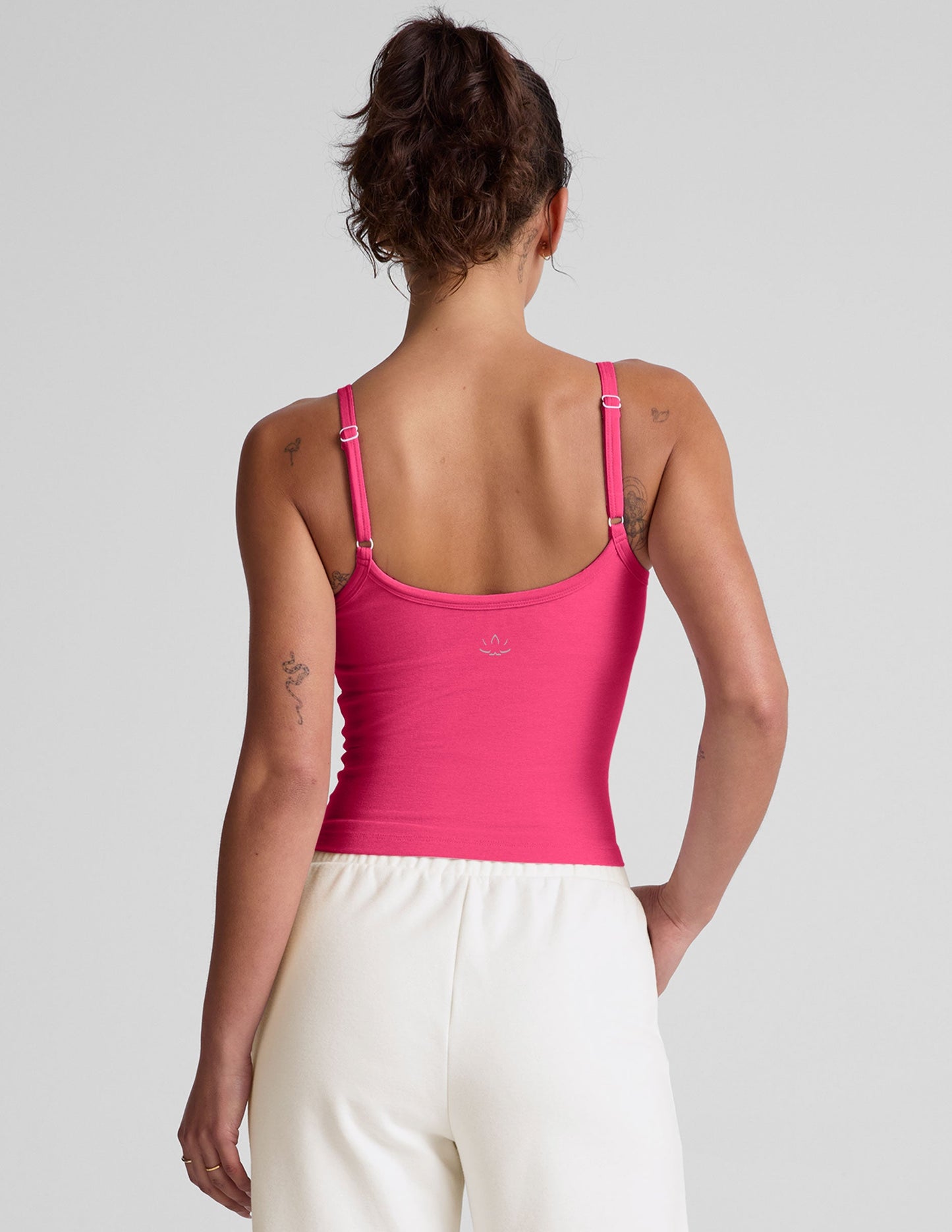 Women's Spacedye Forever Tank Top: Adjustable Straps, Shelf Bra, Mid-Length