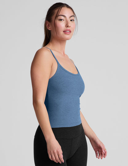 Forever Tank: '90s Inspired Adjustable Spaghetti Strap Midway Length Tank Top
