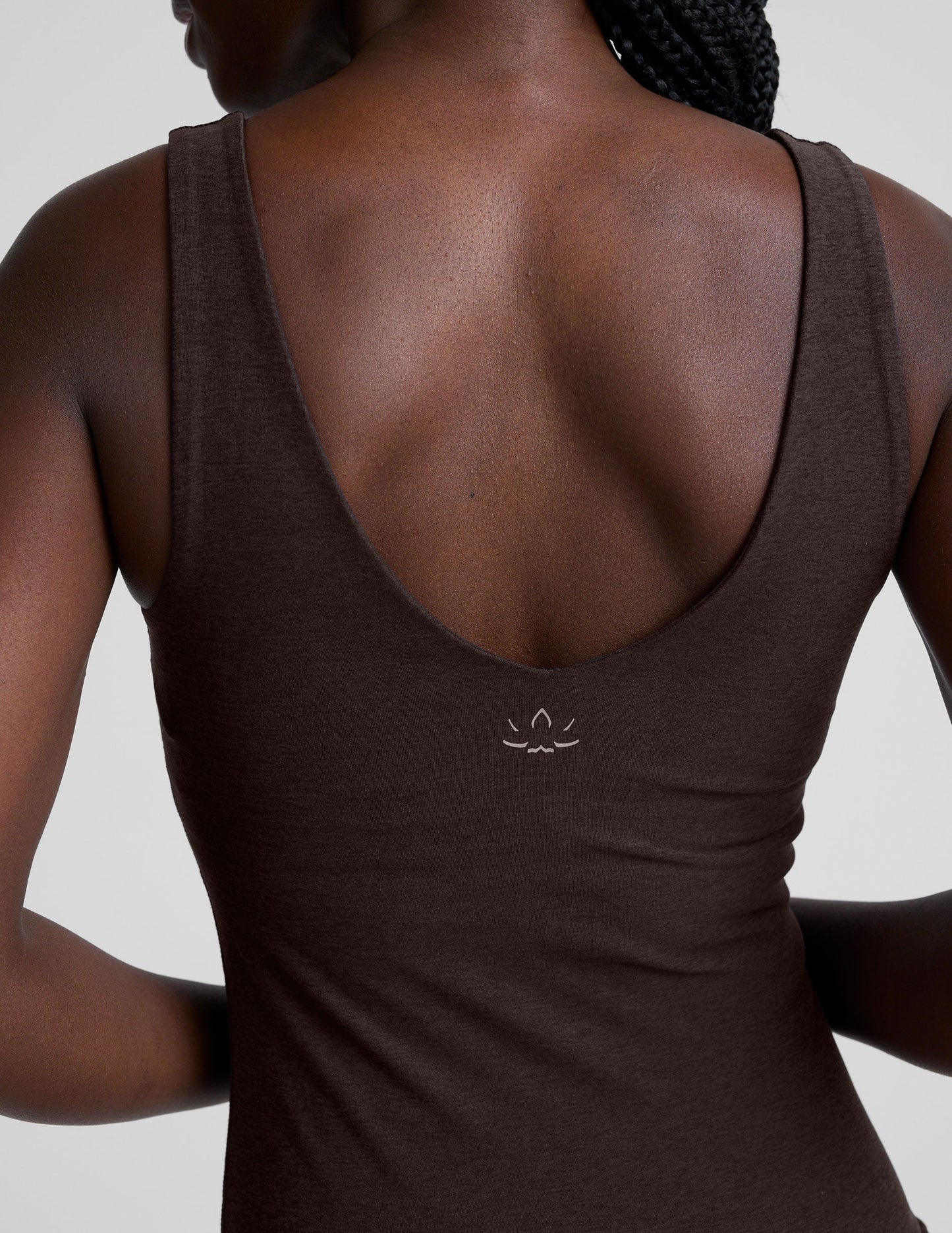 Beyond Yoga Spacedye Deep V-Neck Classic Tank Top with Integrated Bra