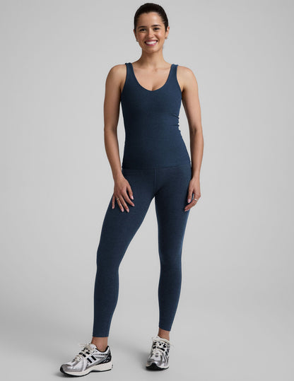 Beyond Yoga Spacedye Classic V-Neck Tank with Built-in Bra for Comfort
