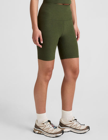 Buttery Soft Spacedye High-Waisted 7-Inch Inseam Biker Shorts for Women