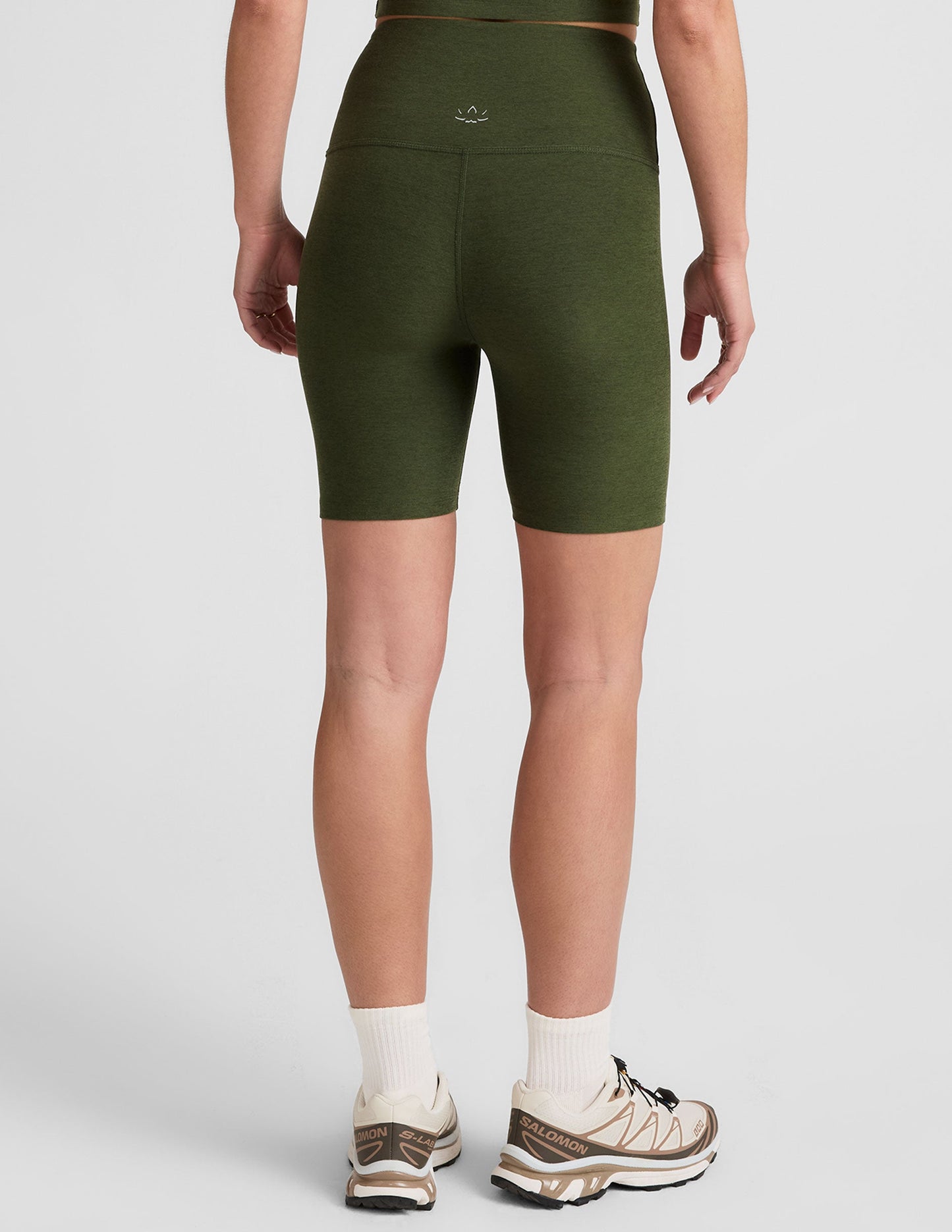 Buttery Soft Spacedye High-Waisted 7-Inch Inseam Biker Shorts for Women