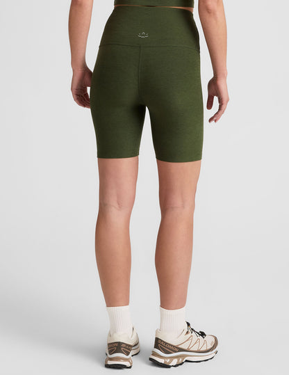 Buttery Soft Spacedye High-Waisted 7-Inch Inseam Biker Shorts for Women
