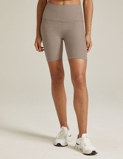 Buttery Soft Spacedye 7-inch Inseam Biker Shorts: High-Waist Comfort, Active Style