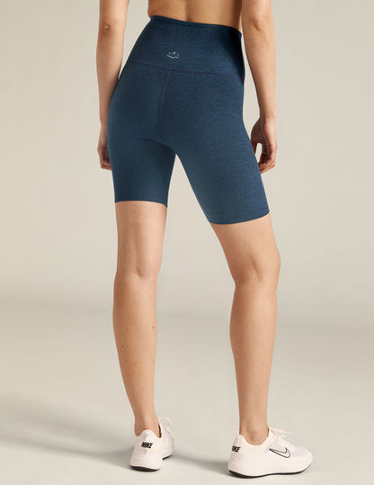 Buttery Soft Spacedye High-Waisted 7-Inch Biker Shorts for Yoga & Exercise