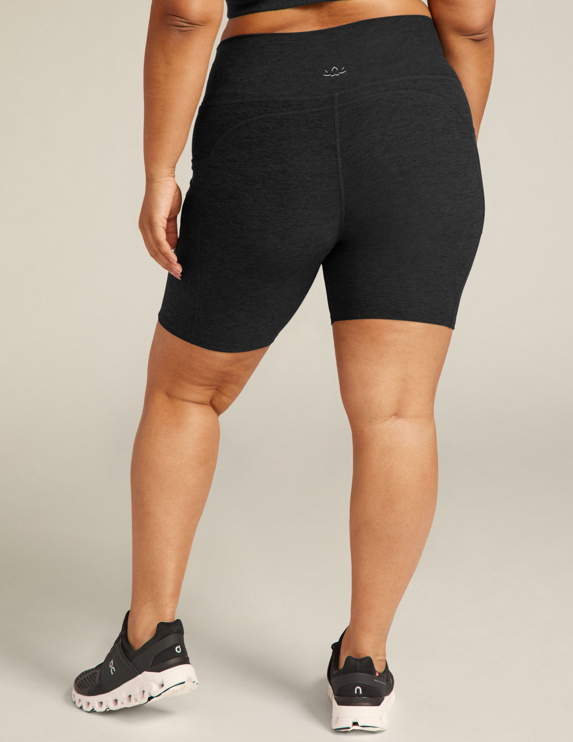 Ultra-Soft Spacedye 7-Inch Inseam Pocket Biker Shorts for Active Lifestyles