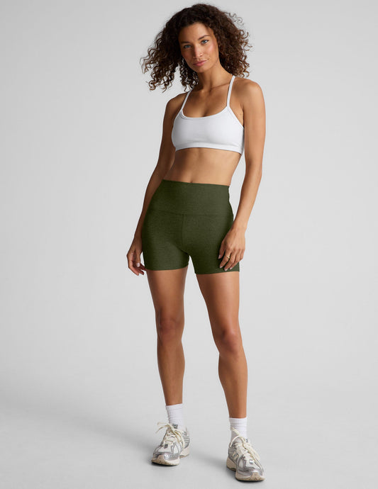 Beyond Yoga Spacedye High-Waisted 3-Inch Inseam Performance Active Shorts