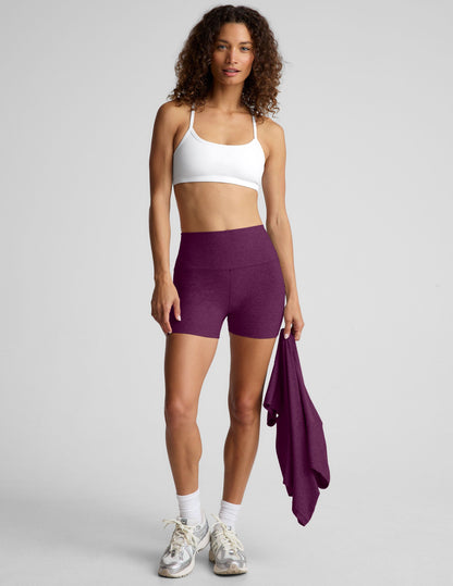 Women's Spacedye Performance High-Waisted 3-Inch Inseam Active Biker Shorts