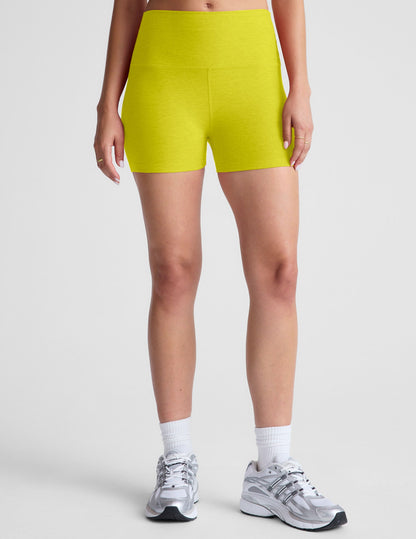Women's Spacedye Keep Pace 3-Inch Inseam Running Shorts with High Waist