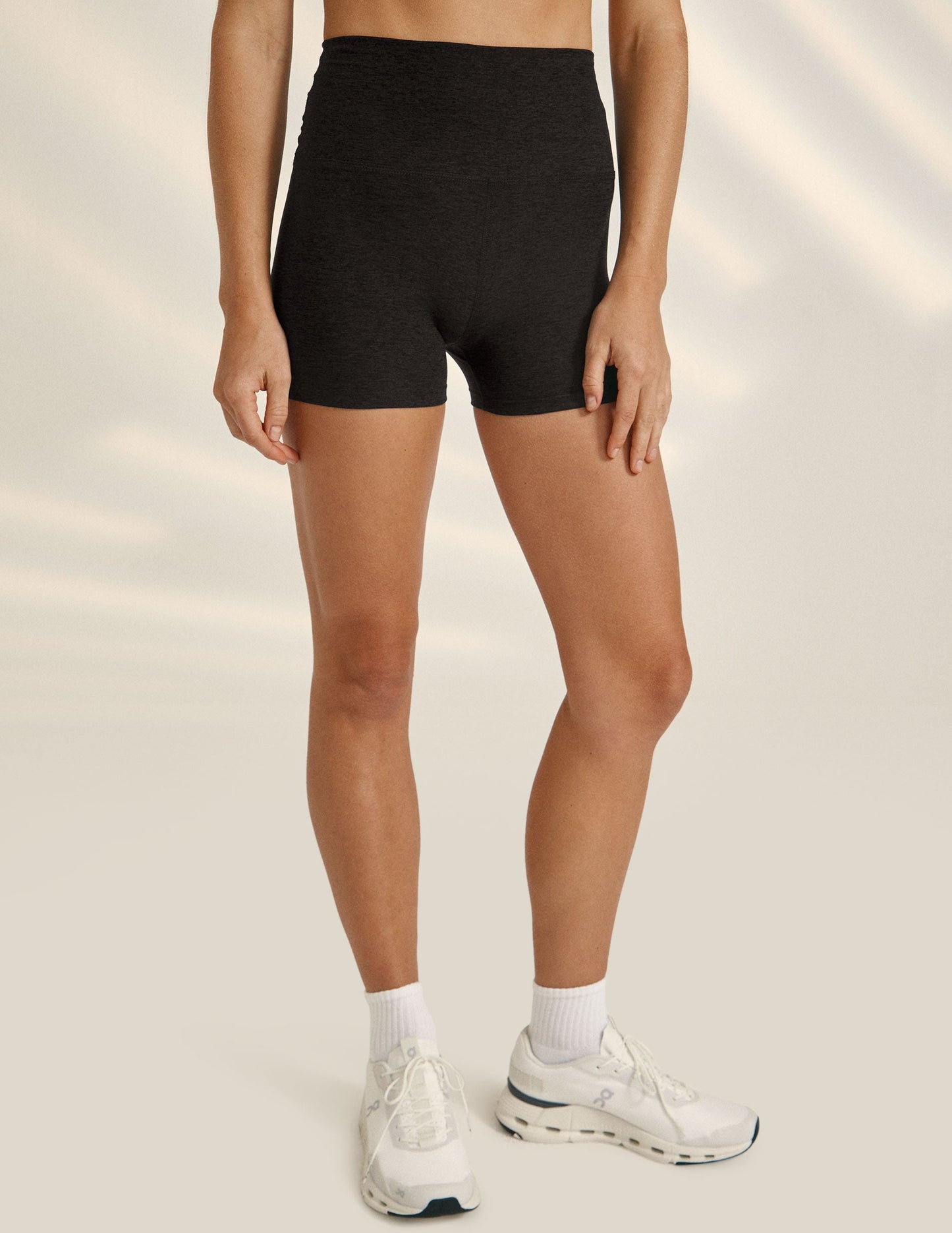 Beyond Yoga Spacedye Keep Pace 3-Inch High-Waist Running Shorts for Women