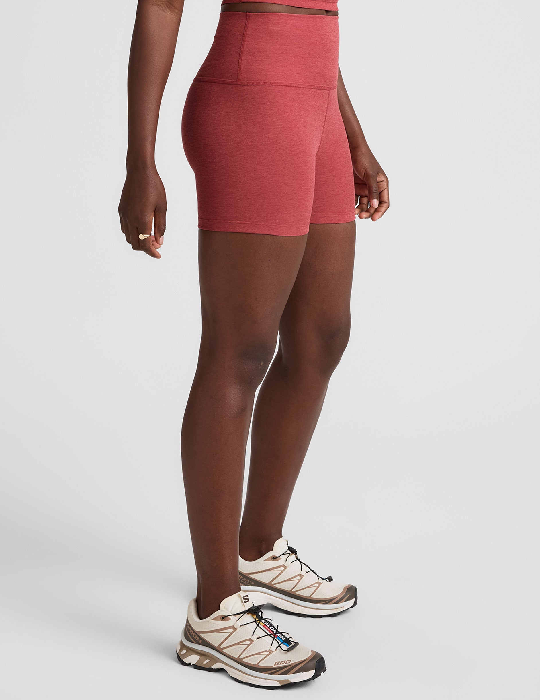 Beyond Yoga Spacedye Keep Pace 3-Inch High-Waisted Performance Shorts