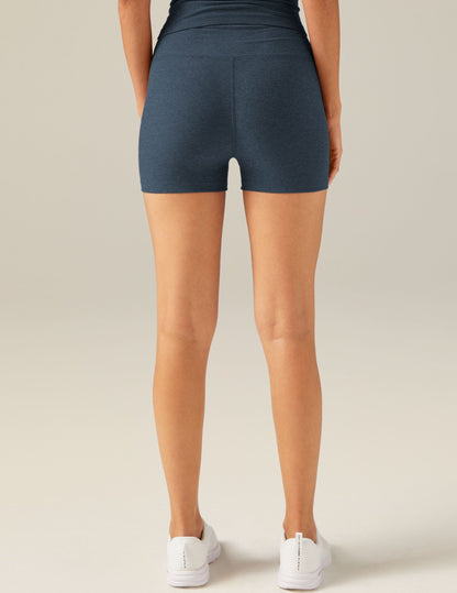Spacedye Keep Pace 3" High-Waisted Shorts: Breathable, Moisture-Wicking, Supportive Fit