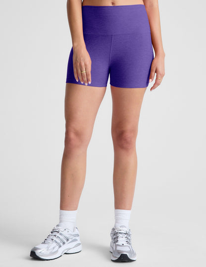 Spacedye Performance High-Waist Athletic Running Shorts 3-Inch Inseam for Women