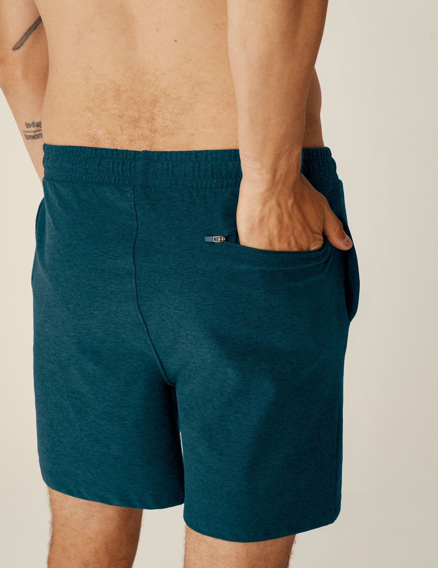 Spacedye Men's Ultra-Soft Performance Athletic Shorts with Pockets, 7-Inch Inseam