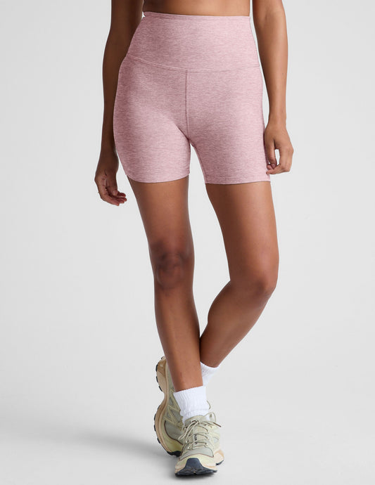 Beyond Yoga Spacedye High-Waisted 5-Inch Biker Shorts: Comfort & Style