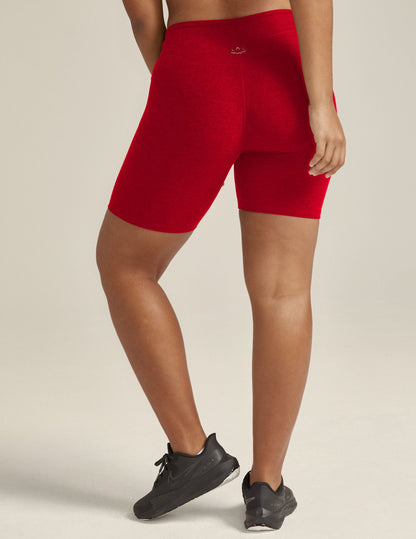 Soft Spacedye 5-Inch Inseam Biker Shorts for Women, High-Waist Comfort
