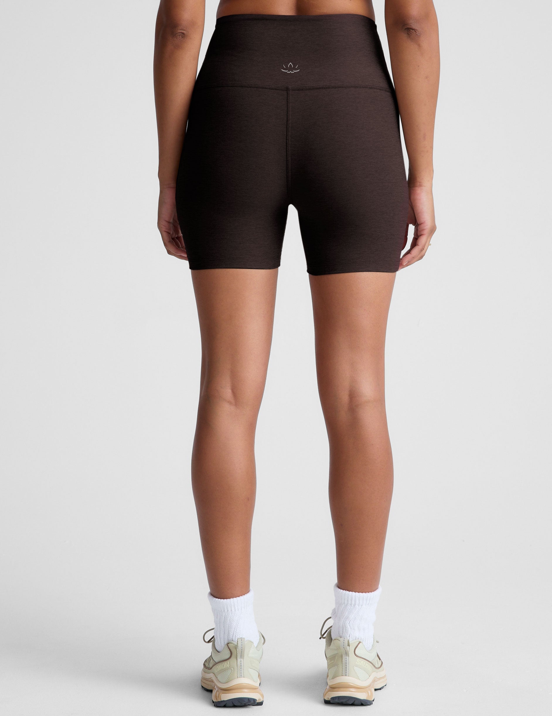 Spacedye High-Waisted 5-Inch Biker Shorts: Comfortable Yoga & Activewear Essential
