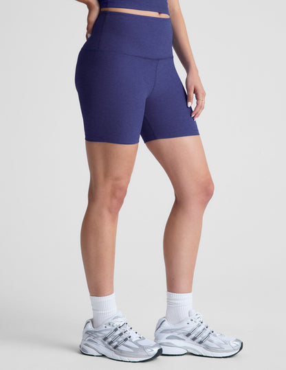 Beyond Yoga Spacedye 5-Inch Biker Shorts: Soft, High-Waist Yoga Comfort