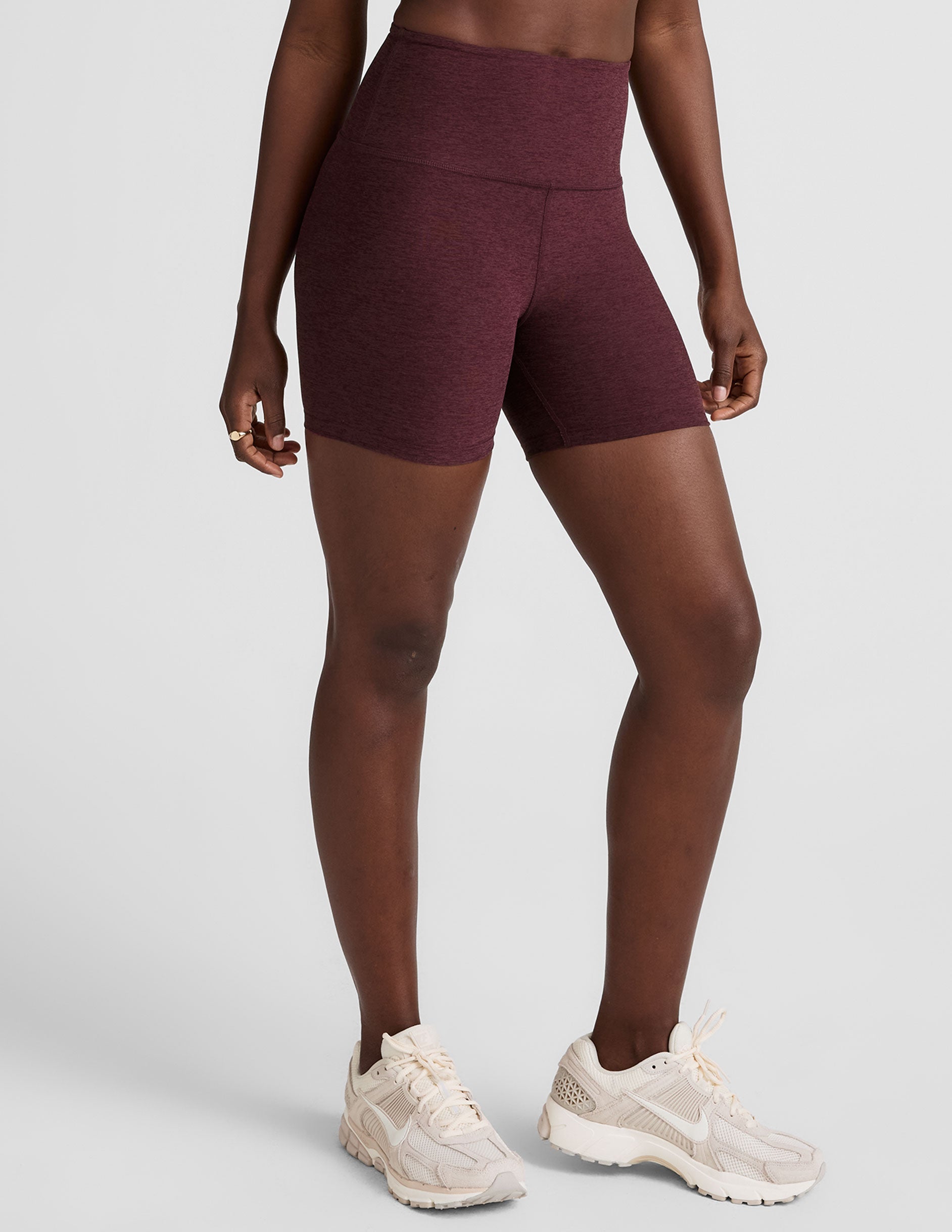 Spacedye High-Waisted 5-Inch Biker Shorts for Women - Ultimate Comfort & Style