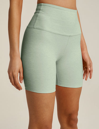 Beyond Yoga Spacedye High-Waisted 5-Inch Inseam Soft Yoga Biker Shorts