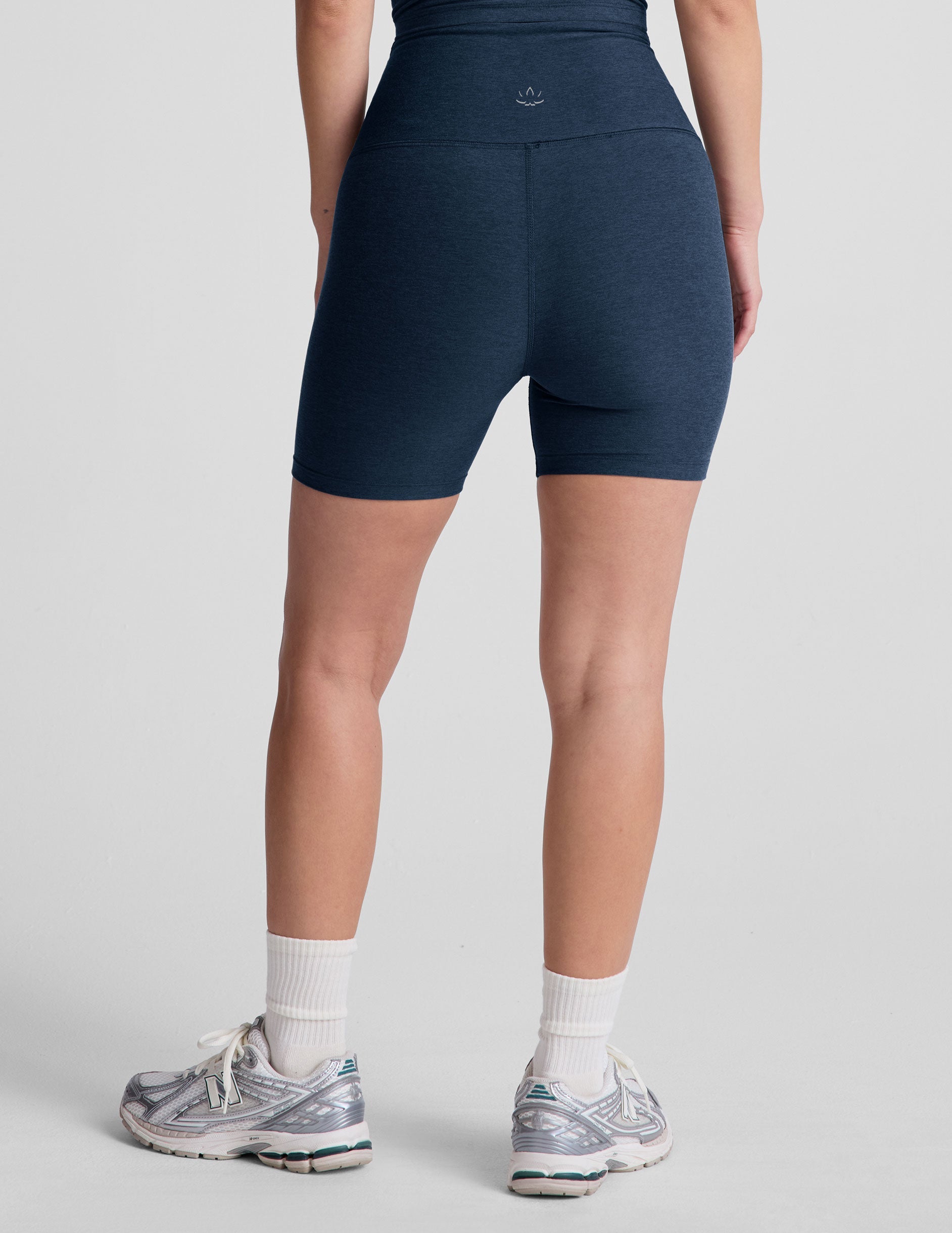 Soft Spacedye Keep Pace 5-Inch Inseam Biker Shorts for Active Lifestyles