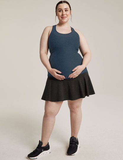 Beyond Yoga Spacedye Maternity Hot Shot Circle Skirt with Built-in Shorts