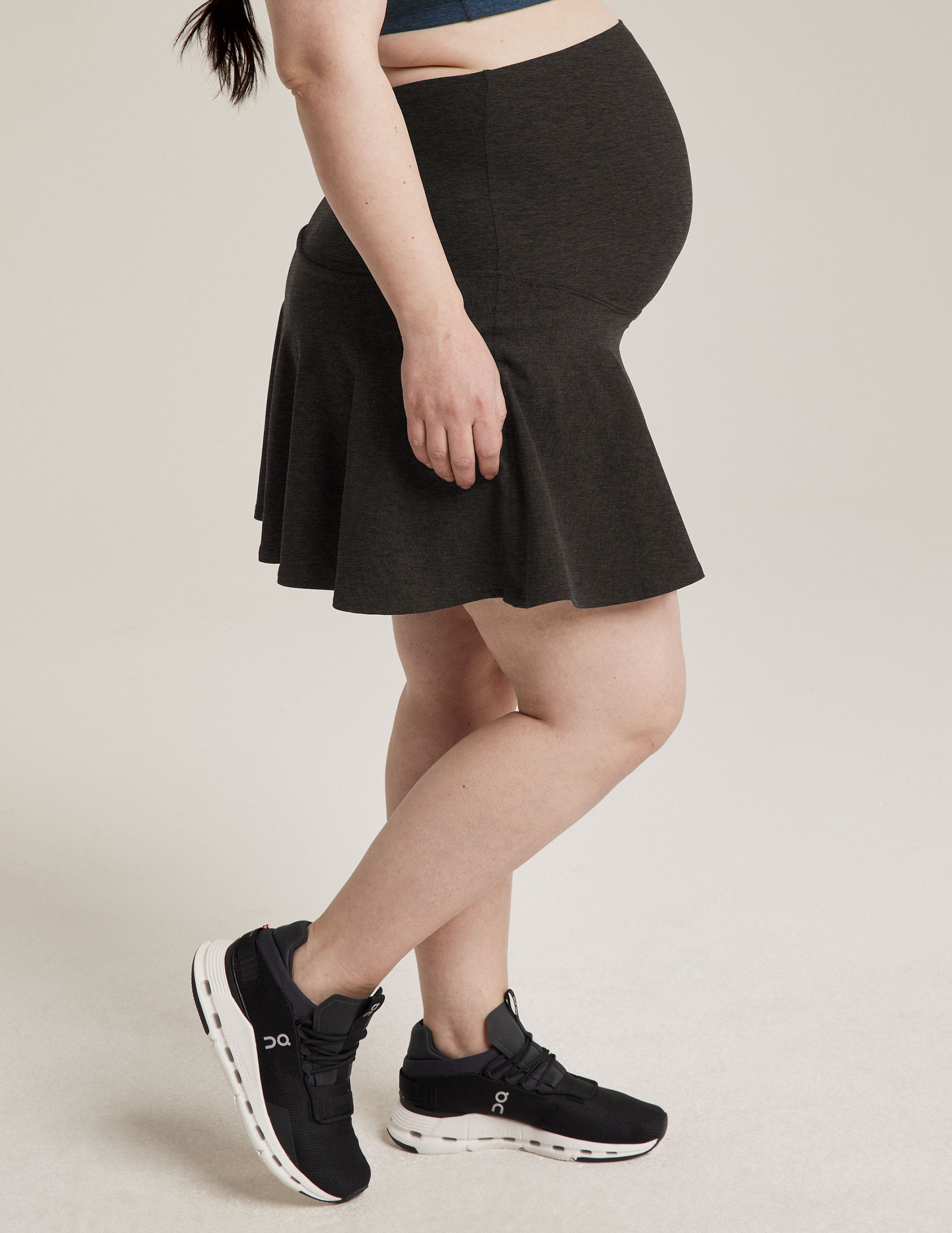 Beyond Yoga Spacedye Maternity Hot Shot Circle Skirt with Built-in Shorts