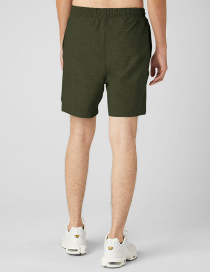 Men's Spacedye Freefit Athleisure Shorts: Comfortable, Slim Fit with Secure Pocket