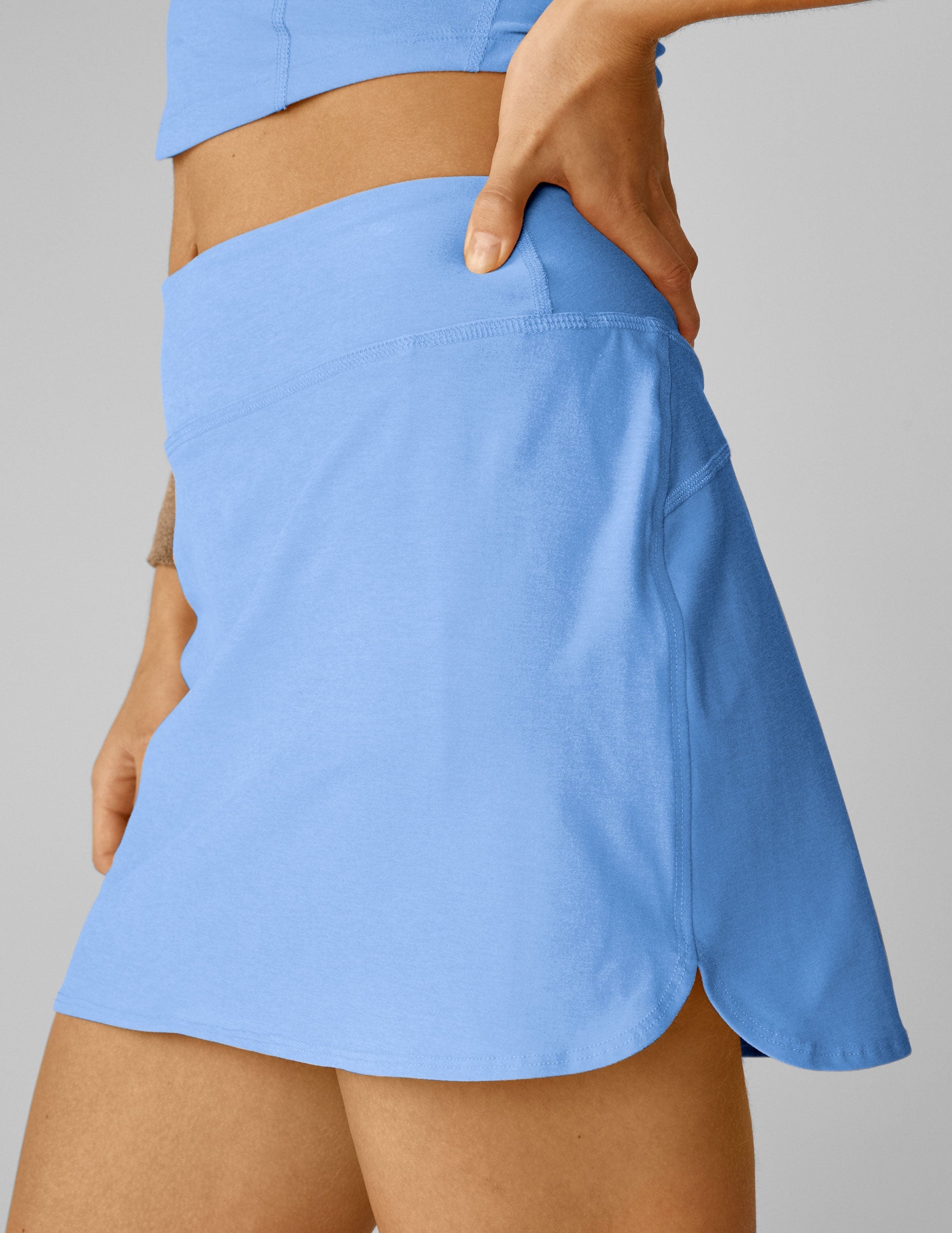 Spacedye Movement Active Skirt: Built-in Shorts, Hidden Pocket, A-Line Flare