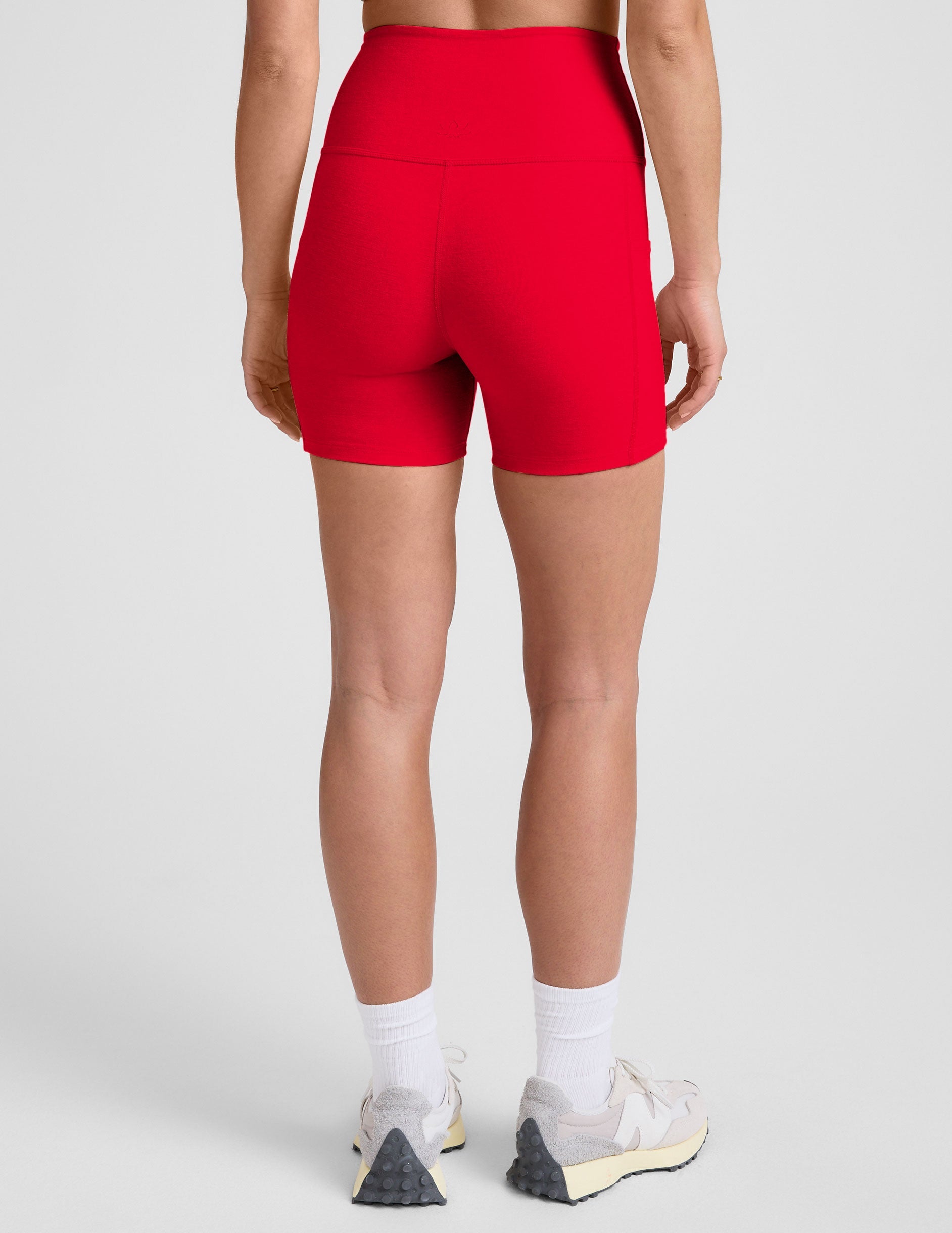 Beyond Yoga Spacedye Keep Pace 5-Inch High-Waisted Pocket Biker Shorts