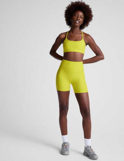 Beyond Yoga Spacedye Keep Pace 5-Inch Pocket Short: High-Waisted Activewear