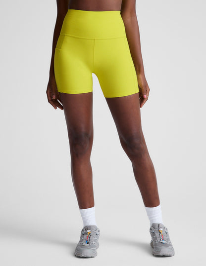 Beyond Yoga Spacedye Keep Pace 5-Inch Pocket Short: High-Waisted Activewear