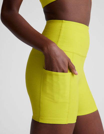 Beyond Yoga Spacedye Keep Pace 5-Inch Pocket Short: High-Waisted Activewear