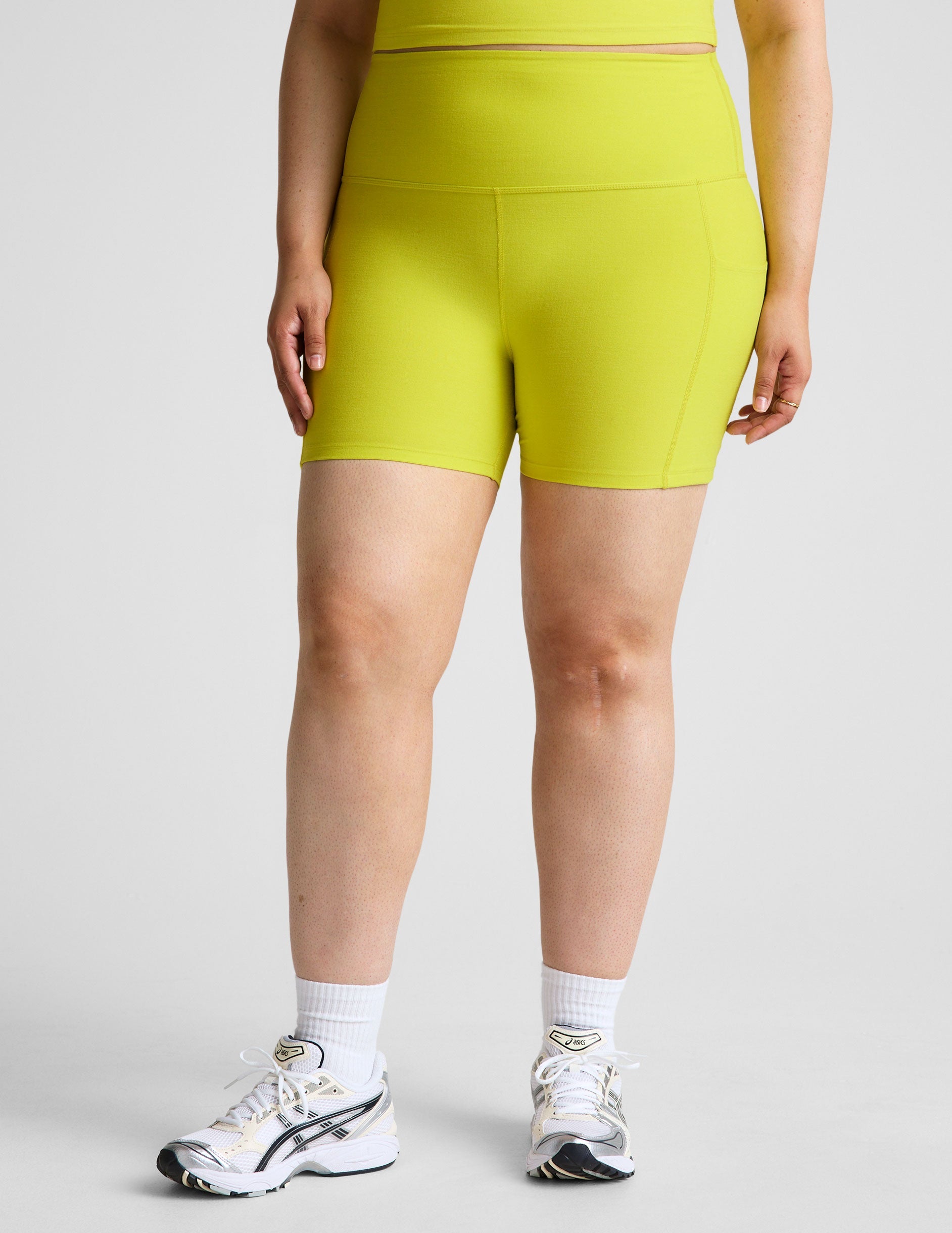 Beyond Yoga Spacedye Keep Pace 5-Inch Pocket Short: High-Waisted Activewear