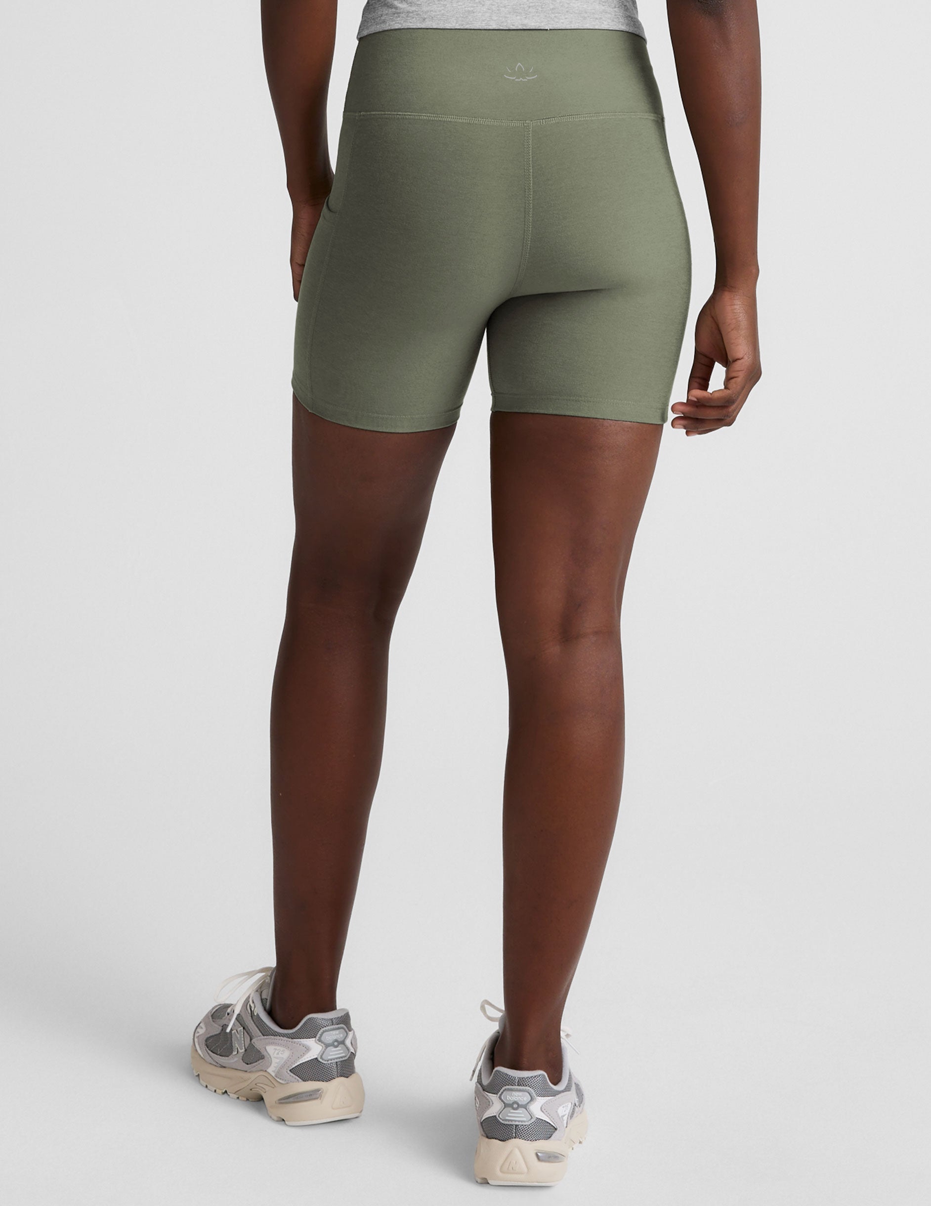 Beyond Yoga Spacedye Keep Pace 5-Inch High-Waisted Pocket Biker Shorts