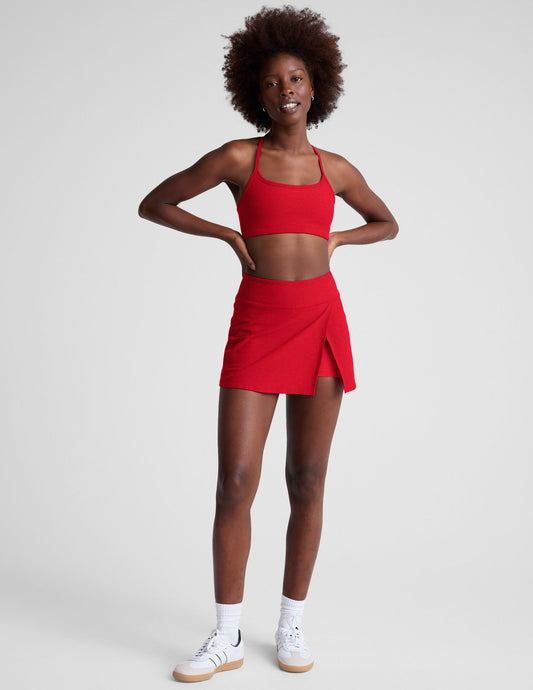 Beyond Yoga Spacedye Crossover Mini Skirt with Hidden Shorts & Pocket
